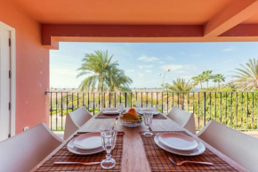 Gran terraza con vistas al mar